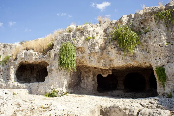 Cueva, Neapolis en Siracusa — Foto de Stock