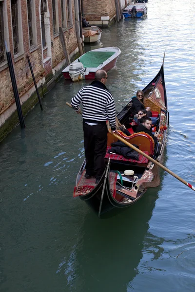 Gondoljär, Venedig — Stockfoto