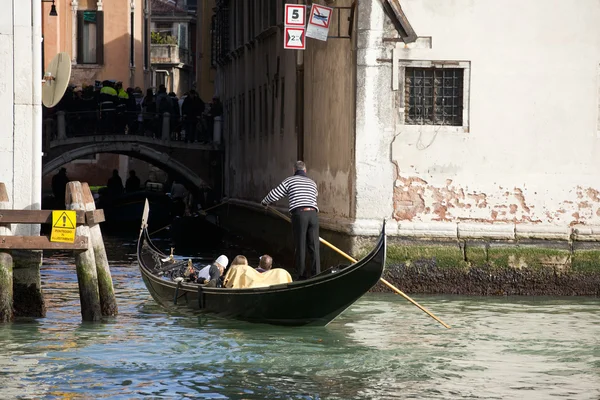 Gondoliere, Venezia — Foto Stock