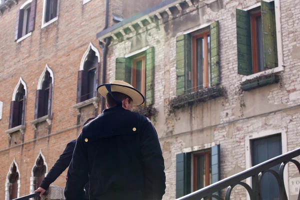 stock image Gondolier, Venice