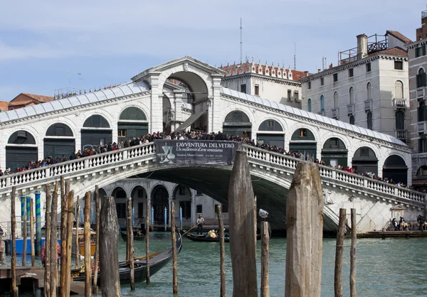 Rialtobron Venedig — Stockfoto