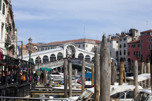 Rialto Köprüsü, Venedik — Stok fotoğraf