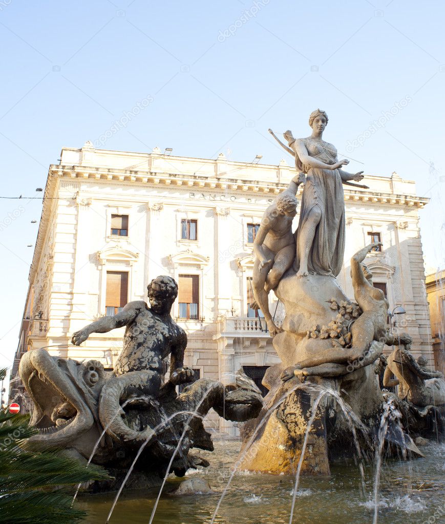 Fountain of Artemide, Ortigia - Siracusa