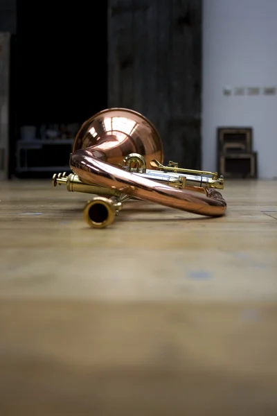 Trumpet pistons — Stock Photo, Image