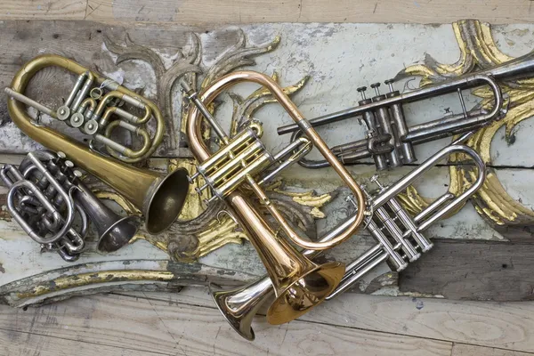 Trompetas — Foto de Stock