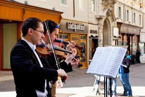 Concert Violinists — Stock Photo, Image