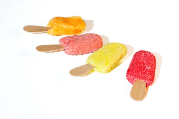 糖果形状的冰激淋 — 图库照片