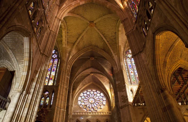 Leon's cathedral — Stockfoto