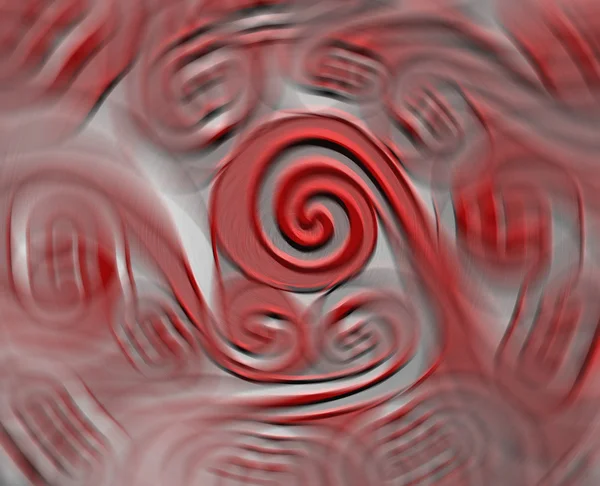 Red spiral — Stock Photo, Image