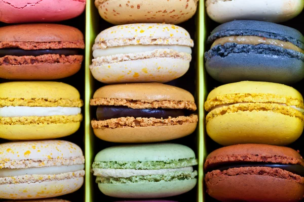 프랑스 macarons — 스톡 사진