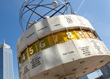 Weltzeituhr Fernsehturm Alexanderplatz