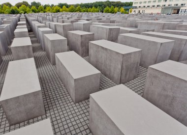 Holocaust Mahnmal in Berlin clipart