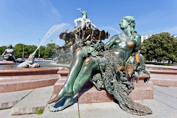 Berlín - neptunbrunnen — Stock fotografie