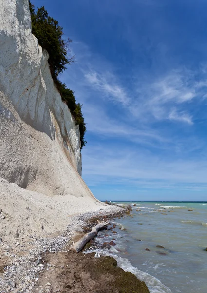 Chalk cliff, Rügen island — Zdjęcie stockowe