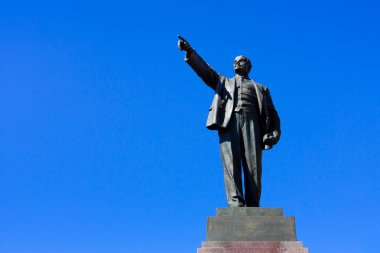 Monument to Lenin clipart
