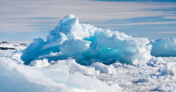 Glaciar antártico — Fotografia de Stock