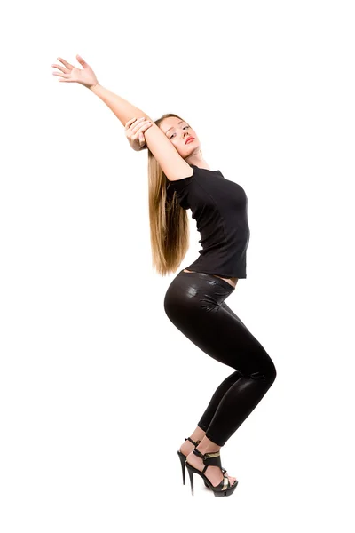 3,856 Black Shiny Leggings Stock Photos, High-Res Pictures, and Images -  Getty Images