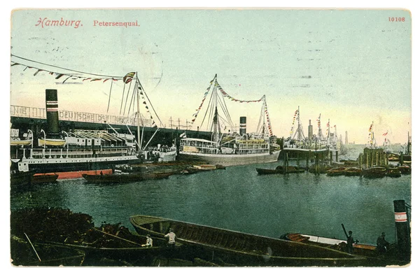 Vintage postcard — Stock Photo, Image