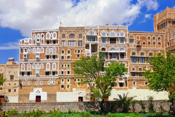 Old Sanaa, Iêmen — Fotografia de Stock