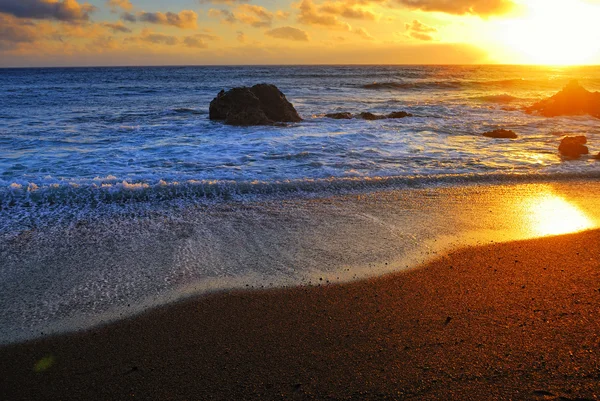 大西洋日落 — 图库照片