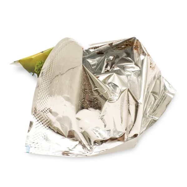 Crumpled wrapper — Stock Photo, Image