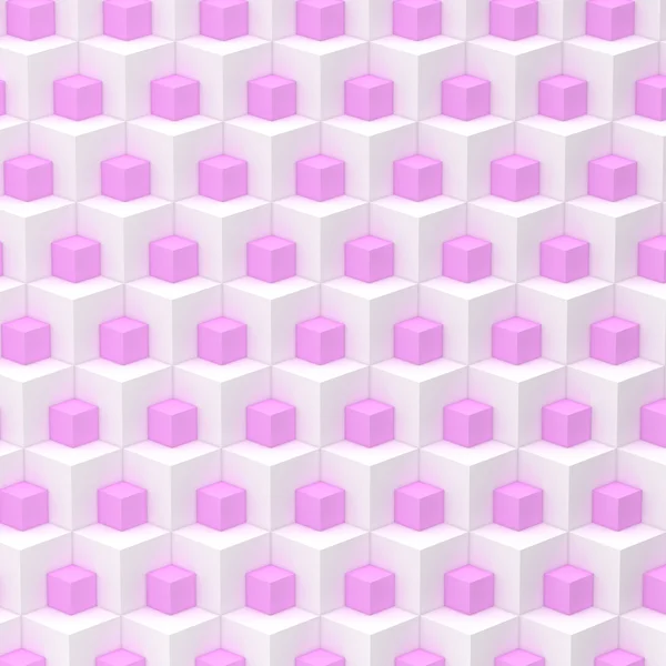 Biały i różowy siatka — Zdjęcie stockowe