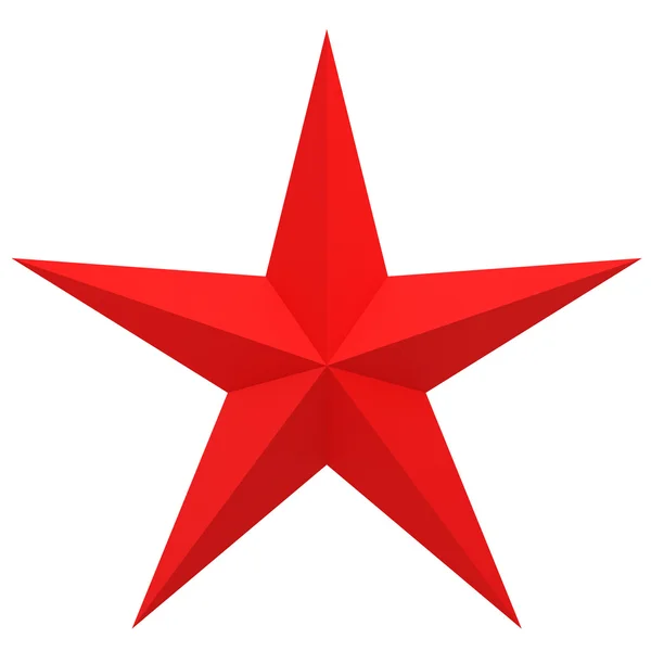 Fünfzackiger Stern — Stockfoto