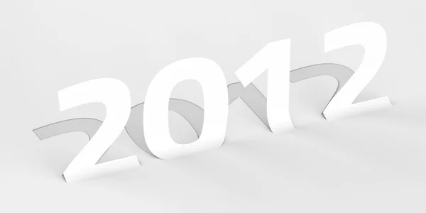 หมายเลขกระดาษ 2012 — ภาพถ่ายสต็อก