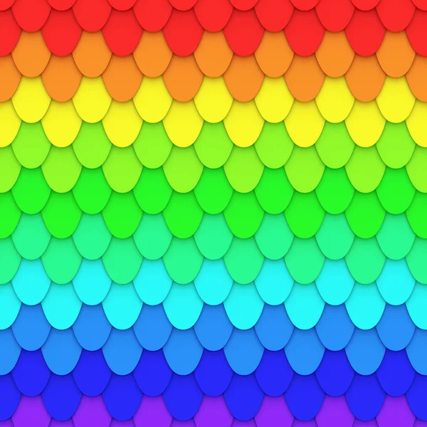 Rainbow kakel — Stockfoto