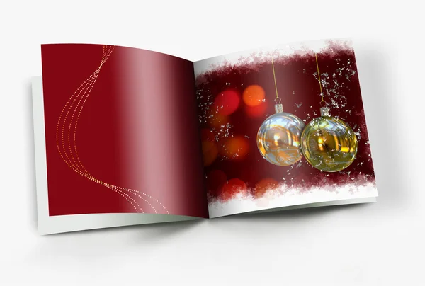 Karácsonyi bálok-képeskönyv — Stock Fotó