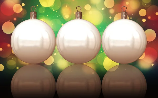 Kerstballen achtergrond — Stockfoto