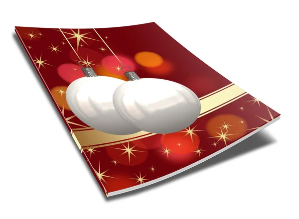 Christmas bollar bilderbok — Stockfoto