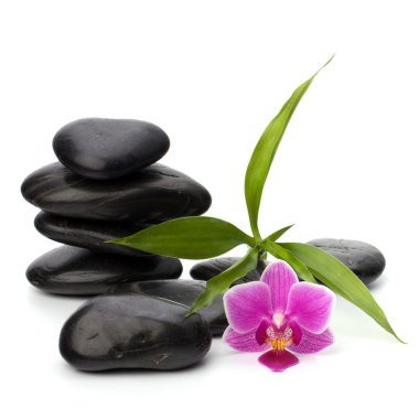 Zen pebbles balance. Spa and healthcare concept. clipart