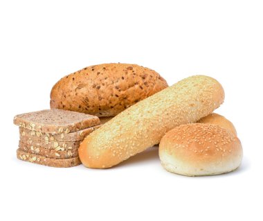 ekmek loafs ve buns çeşitli