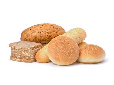 ekmek loafs ve buns çeşitli