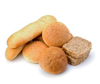 ekmek loafs ve buns çeşitli