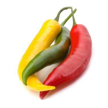 Chili pepper isolated on white background clipart