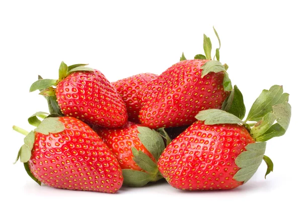 पांढरा पार्श्वभूमीवर वेगळे स्ट्रॉबेरीज — स्टॉक फोटो, इमेज