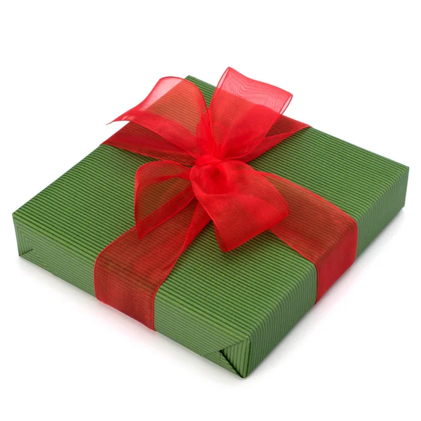 Festive gift box — Stock Photo, Image