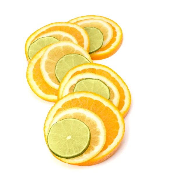 柑橘類のフルーツのスライス — ストック写真