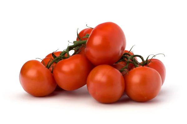 Tomate rojo aislado sobre fondo blanco —  Fotos de Stock