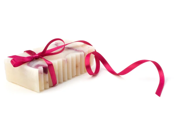 Luxurious handmade lavender soap — Stock Photo, Image