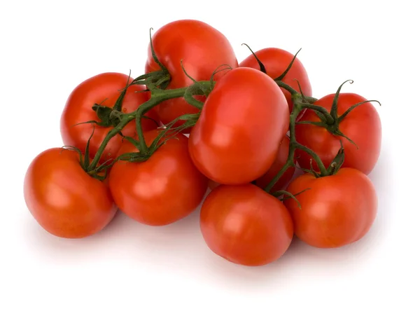 Tomate rouge isolée sur fond blanc — Photo