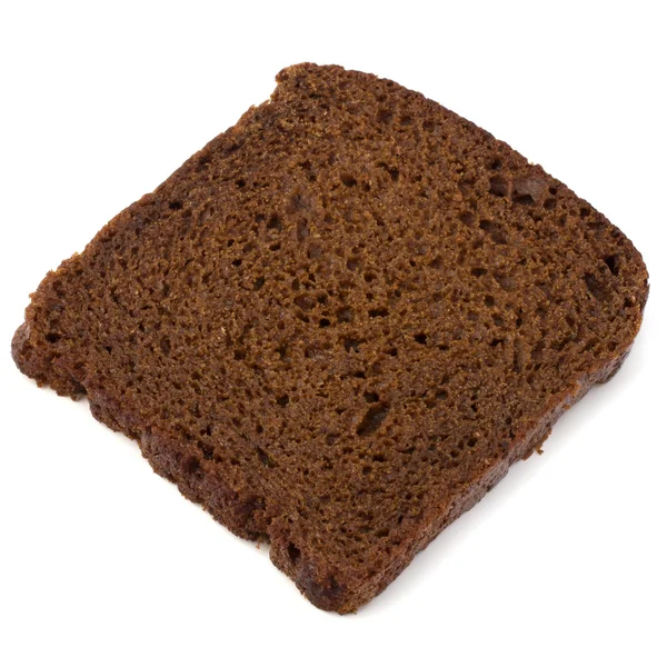 Kromka ciemnego chleba — Zdjęcie stockowe