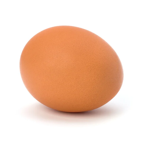 Egg isolated on white background — Stock Photo, Image