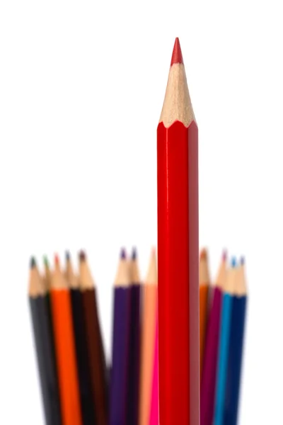 Kolorowe ołówki — Zdjęcie stockowe