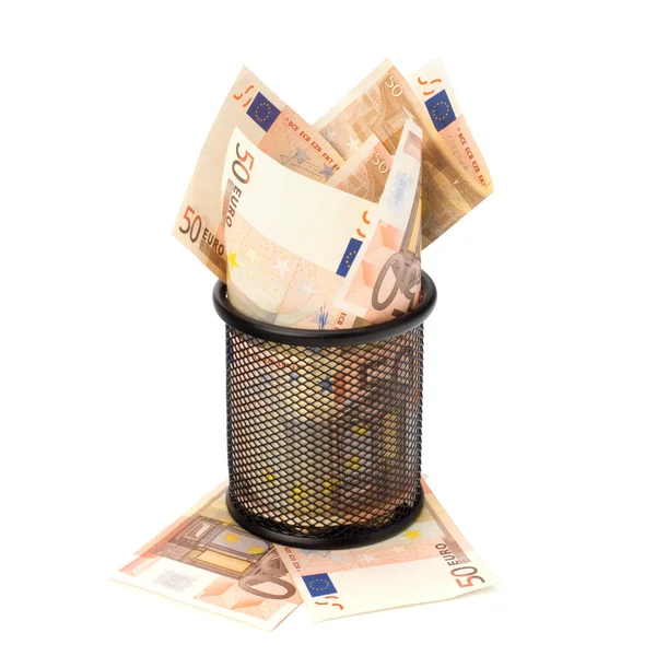 Waste of money concept — Stock Photo, Image