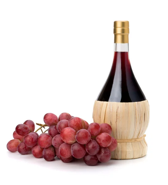 Bouteille de vin rouge complète — Photo