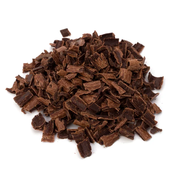 Ras de ciocolată zdrobit grămadă — Fotografie, imagine de stoc