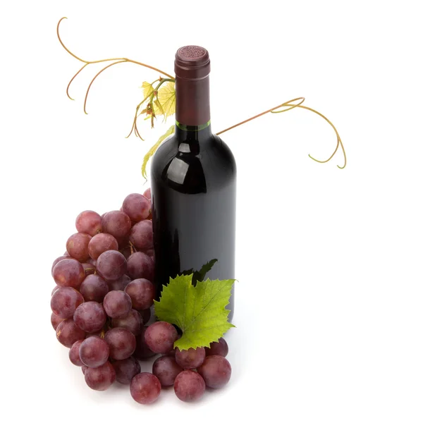 Red wine bottle — Stock Photo, Image